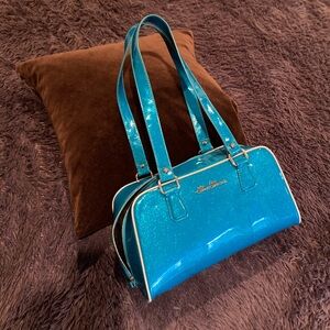 Glittery Blue Starstruck Handbag